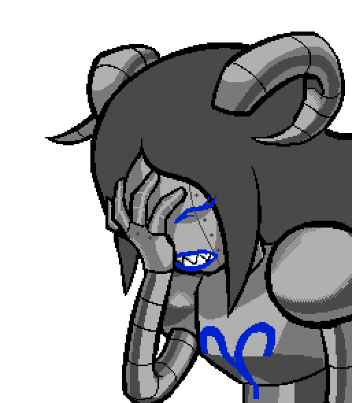 Aradiabo facepalming